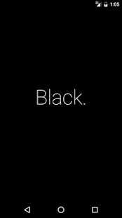 Black 1.0 APK + Mod (المال غير محدود) إلى عن على ذكري المظهر