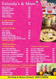 Falooda's & More menu 2