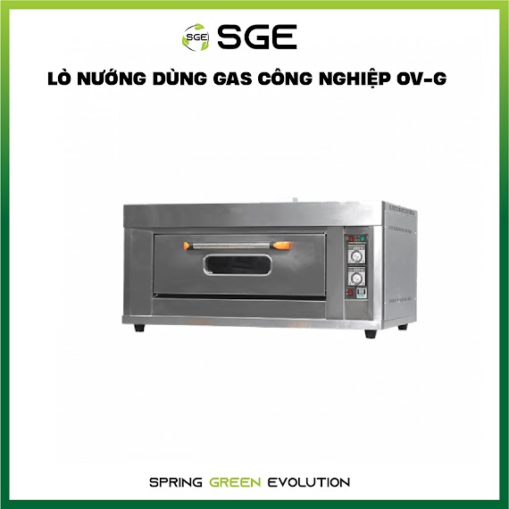 Lò Nướng Dùng Gas Công Nghiệp Ov - G. Tủ Nướng Bánh Mì, Bánh Ngọt, Đồ Ăn. Hàng Chính Hãng Sge Thái Lan