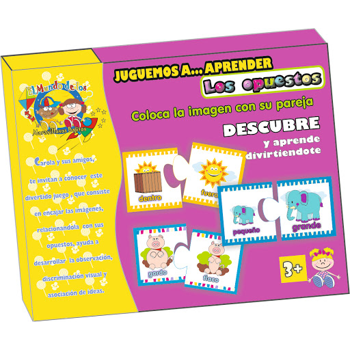 Rompecabeza Opuestos +3 Anos 20 Piezas Rompecabeza 