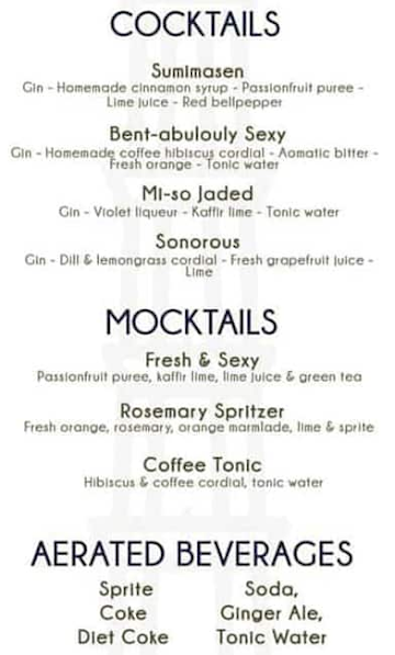 MisoSexy menu 