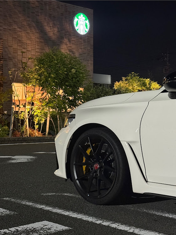 シビックタイプRの足廻り着弾・前後50キロ・BBS LM・10j11jに関するカスタム事例の投稿画像1枚目