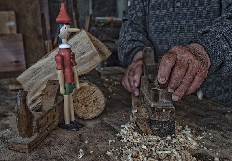 pinocchio e geppetto di massimo zanotti