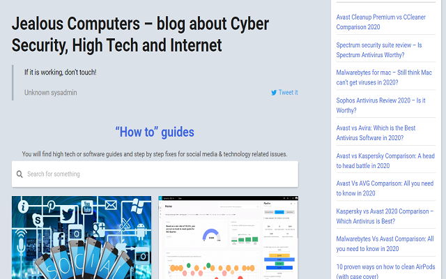 Jealous Computers – The blog about Technology Preview image 1