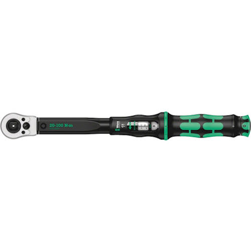 Wera Click-Torque C 2 Push R/L Adjustable Torque Wrench - 20-100 Nm