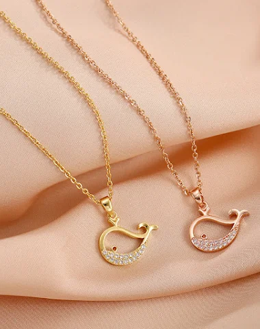 Schattige dansende walvis titanium - 0