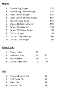 Burger.Com menu 1