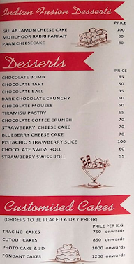 Blisss Cafe menu 3