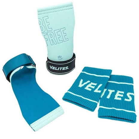 Velites Quad Pro Grips, Light Blue - Medium