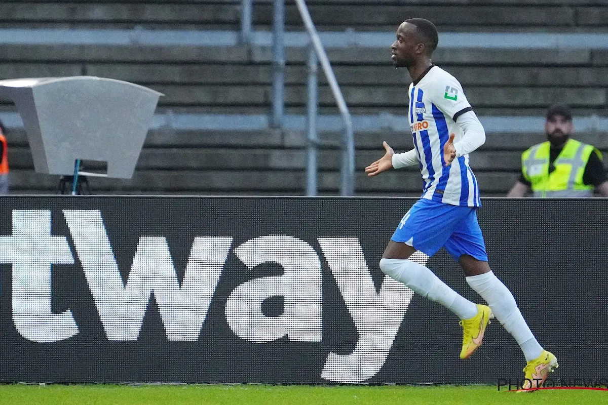 Dodi Lukebakio à nouveau buteur avec l'Hertha Berlin 