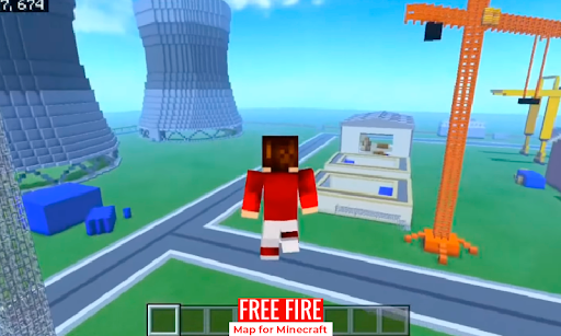 Screenshot Map FF Fire Max Minecraft PE