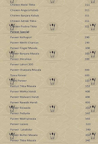 Punjabi Palace menu 6