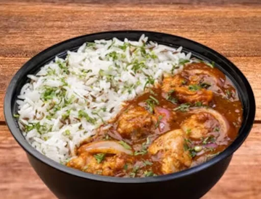 Chicken Tawa Jeera Rice Bowl