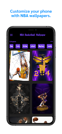 Screenshot NBA Basketball Wallpaper 2024