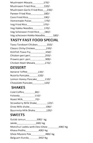 Tasty Fast Food menu 1