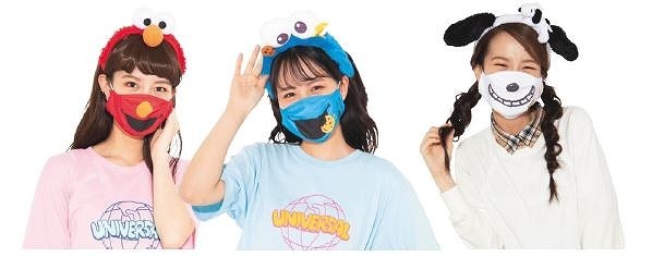 Usj エルモやスヌーピーになれちゃう カチューシャとセットで楽しめるマスク登場 Trill トリル