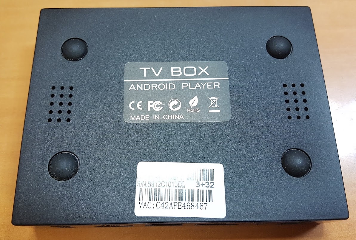 [REVIEW] TV Box WeChip V7 - Amlogic S912 3/32GB Gibabit Lan- Wifi AC