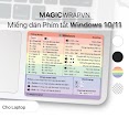 [V3] Miếng Dán Phím Tắt Win.đows 10 / 11 Có Boot.camp | Magicwrapvn | Cho Mọi Laptop. Sticker Phím Tắt.