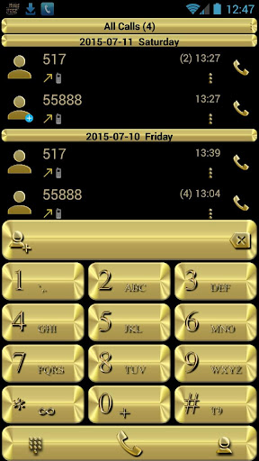 Theme x RocketDial Metal Gold