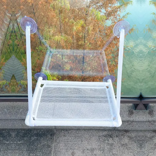 Hanging Cat Bed Pet Cat Hammock Aerial Cats Bed House Kitten Climbing Frame Sunny Window Seat Nest Bearing 20kg Pet Acce