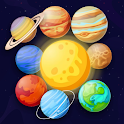 Icon Solar System Planets 3D View