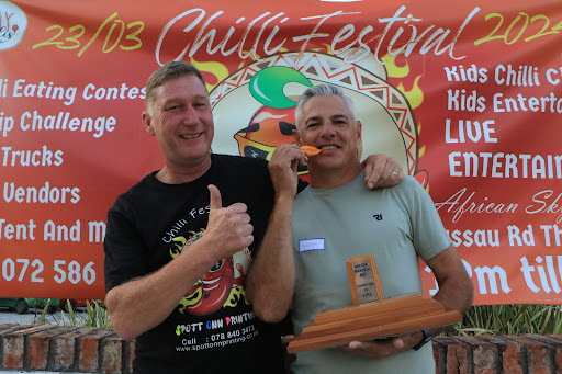 Chilli eating competitors turn up the heat to scorching