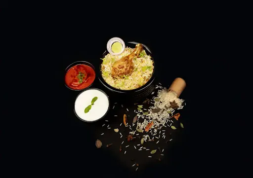 Chicken Tangadi Dum Biryani