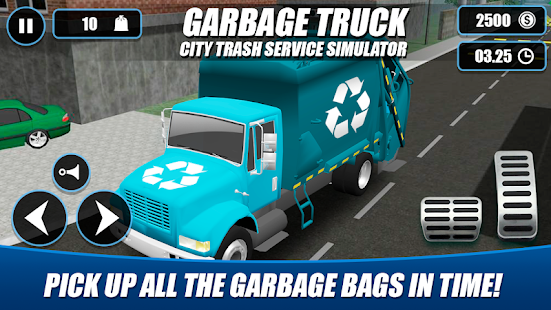 Garbage Truck - City Trash Service Simulator 1.0 APK + Mod (Unlimited money) for Android