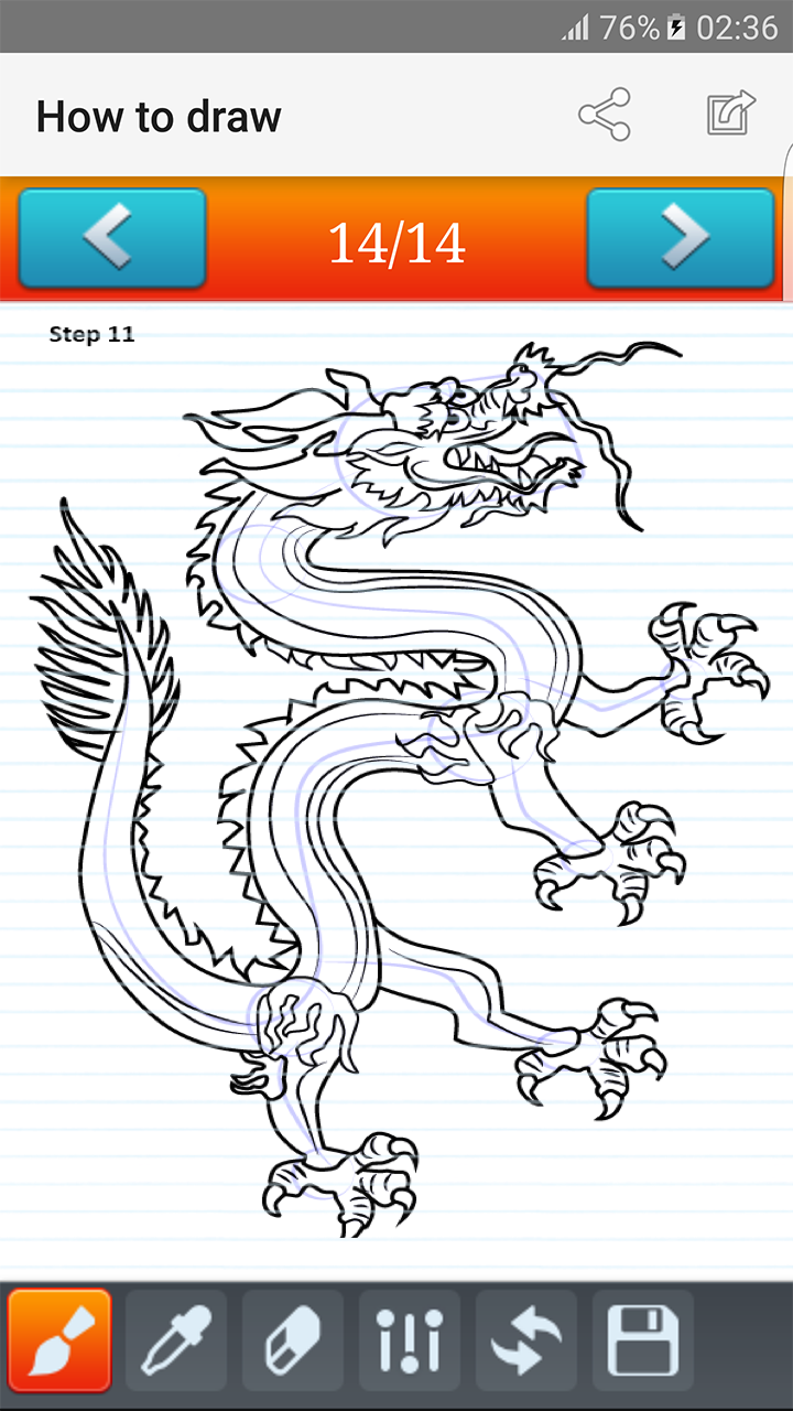 how to draw Dragons Screen 2