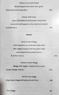 Wanderlust Bistro menu 3