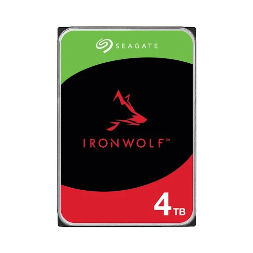 Ổ cứng gắn trong SEAGATE HDD IronWolf 4TB, 5400 RPM, Cache 256MB (ST4000VN006)