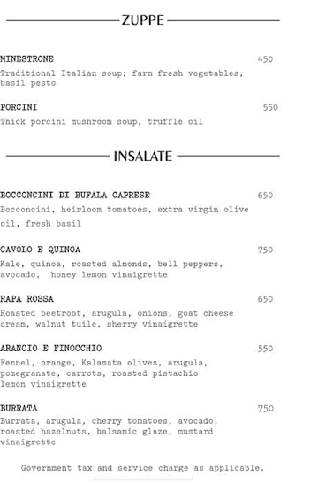 Gustoso menu 