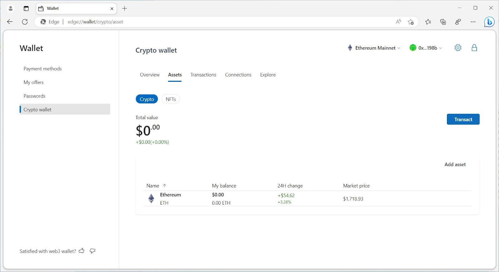 Microsoft speculated converting Edge into NFT and crypto wallet  - 3