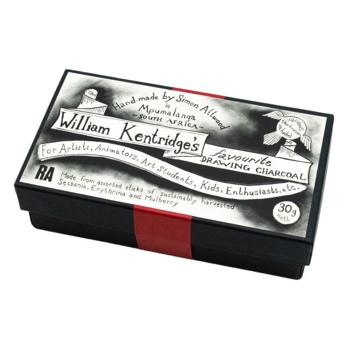 Branded Kentridge Charcoal Sticks.