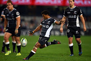 Garth April of the Cell C Sharks during the Super Rugby match between the Cell C Sharks and Sunwolves at Growthpoint Kings Park on July 15, 2016 in Durban, South Africa. Picture Credit: Gallo Images