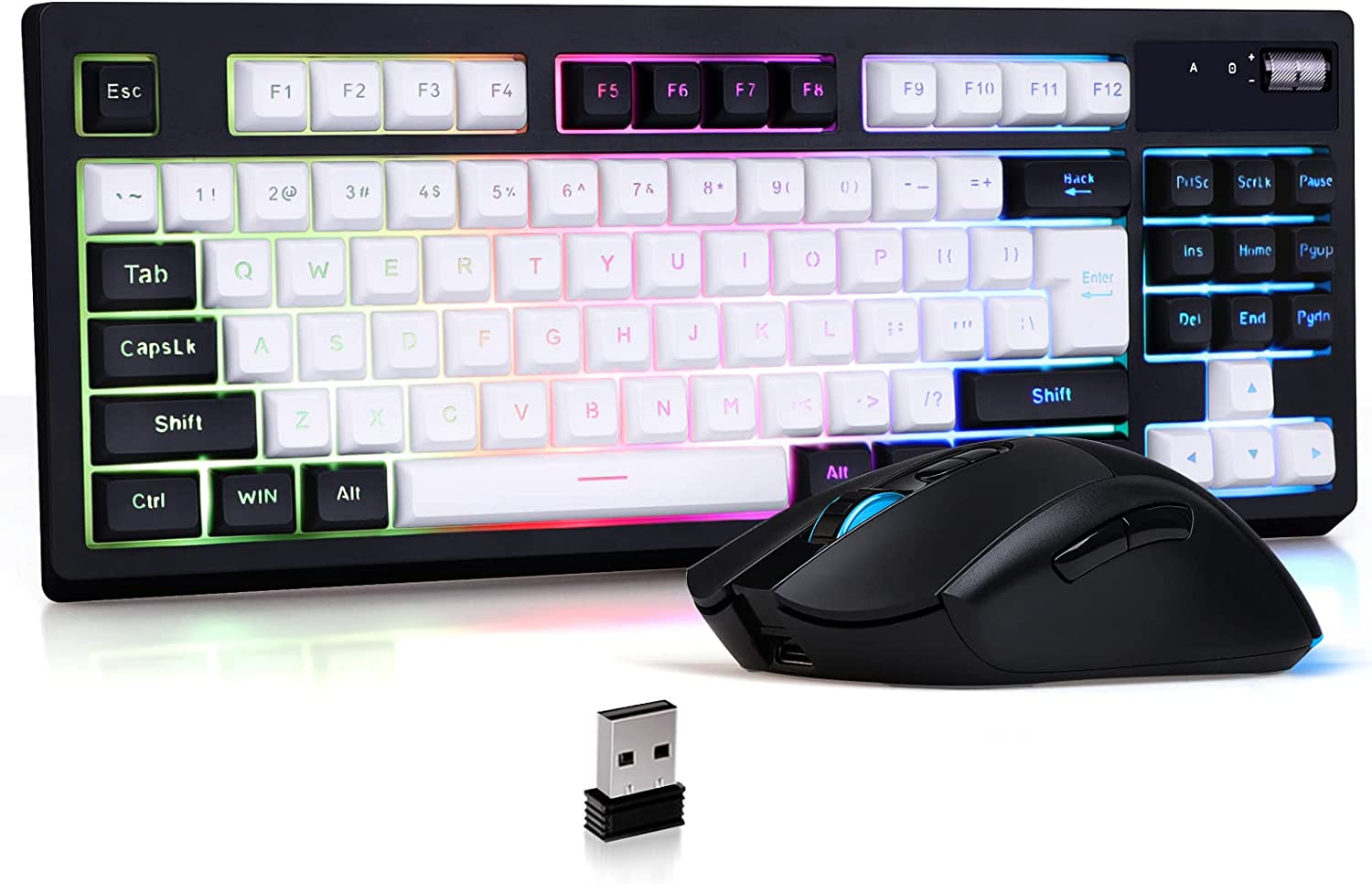 Various features such us macro keys are what make a gaming keyboard  more suitable for gaming.