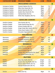 Cookie Man menu 3