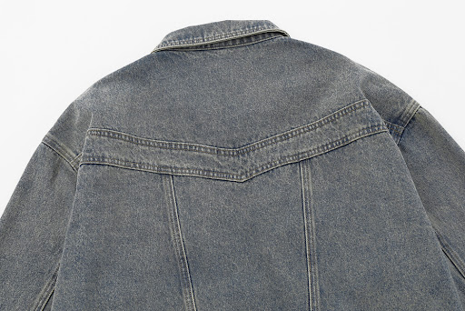 Title 11, Retro Workwear Pocket Zipper Denim Clothes Jack...