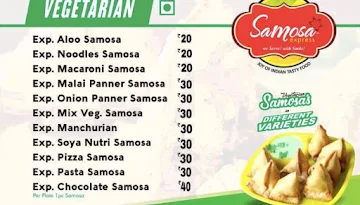 Samosa Express menu 