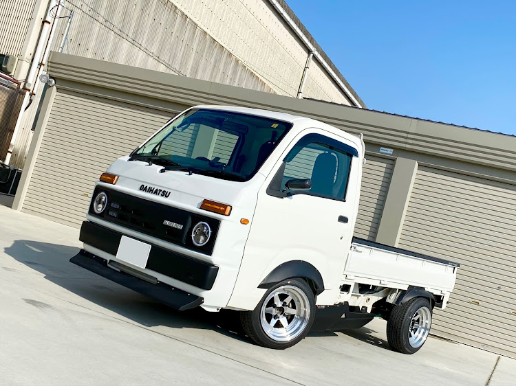 ハイゼットトラックのDIY・車高調取付・軽トラカスタム・ちょい下げ計画・ローダウンに関するカスタム事例の投稿画像3枚目