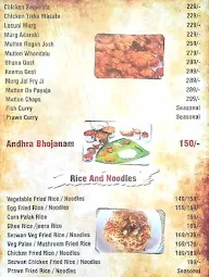 Amaravathi Andhra Style Family Restaurant menu 6