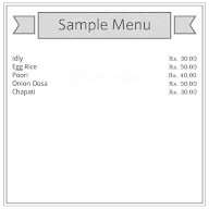 Annapoorneshwari Militry Hotel menu 1