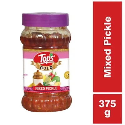 Tops Premium Pickle - Gold Mixed - 375 gm