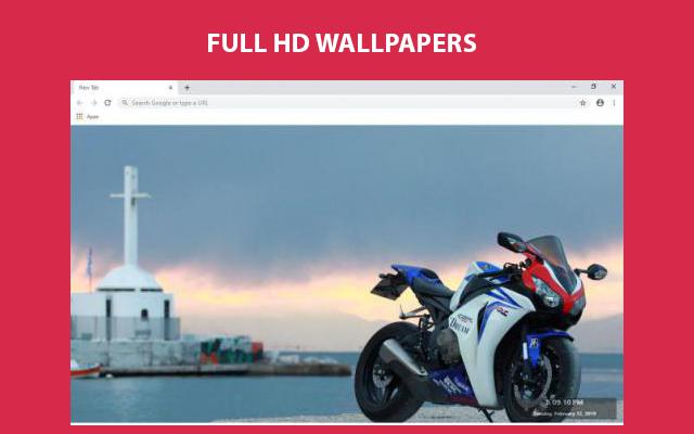 Honda CBR Wallpapers and New Tab