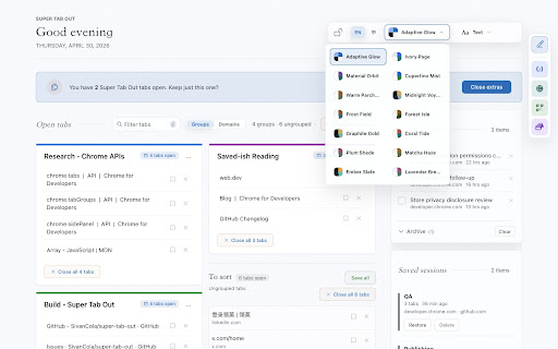 Super Tab Out screenshot 4