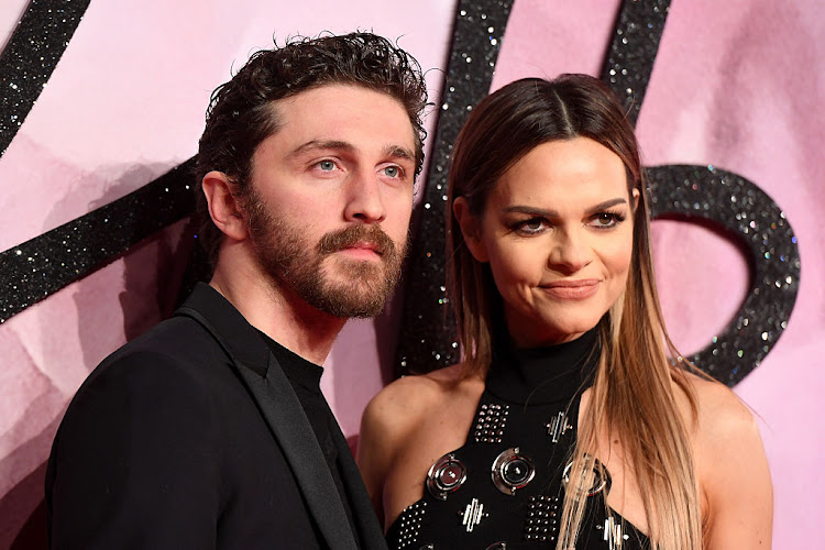 Designer David Koma and Maria Hatzistefanis attend The Fashion Awards.