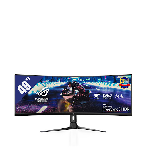 Màn hình LCD ASUS 49" ROG Strix XG49VQ (3840 x 1080/VA/144Hz/4 ms/Adaptive Sync)