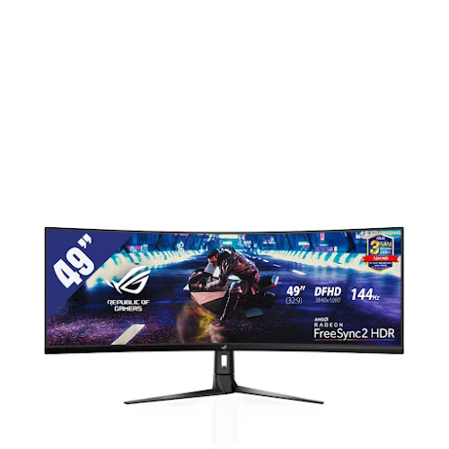 Màn hình LCD Asus 49 ROG Strix XG49VQ (3840 x 1080/ VA/ 144Hz/ 4ms (GtG))