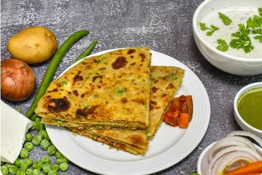 Mix Veg Stuffed Paratha