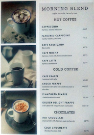 The Galaxy Cafe menu 1